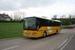 Postauto CarPostal Ouest, PU Rod, Oron-la-Ville, FR 300'480 (Setra 313UL, 2003) auf dem Weg vom Depot nach Oron-la-Ville, Centre. (20.4.2009)
