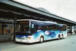 setra-s-400er-serie LLB Susten Nr. 1/VS 38'001 Setra am 30. M�rz 2009 Leuk, Bahnhof