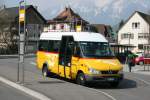 Postauto PostAuto Zentralschweiz, PU Thepra AG, Stans, Nr. 27 (NW 27'327, Mercedes-Benz Sprinter 416CDI, 2004) beim Bahnhof Stans (5.4.2009).