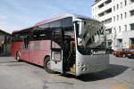 Kt. Wallis Ballestraz Fils SA, Gr�ne, VS 76'023 (Temsa Safari, 2006) beim Bahnhof Sierre. Bild vom 11.4.2009. 