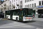 IVECO - Irisbus Citelis Bus Sierrois, Sierre, VS 343'857 (Irisbus Citelis, 2008) bei der Haltestelle H�tel de Ville/CFF am 11.4.2009. 
