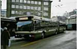 MAN Niederflurbus 1. Generation Aus dem Archiv: SVB Bern Nr. 225/BE 513'225 MAN am 10. Februar 1999 Bern, Bahnhof