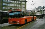 bern Aus dem Archiv: SVB Bern Nr. 282/BE 339'282 FBW/Hess-Gangloff am 10. Februar 1999 Bern, Bahnhof