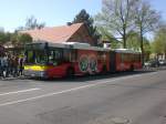 berlin MAN Niederflurbus 2. Generation auf der Linie X83 nach Lichtenrade Nahariyastra�e am U-Bahnhof Dahlem-Dorf.