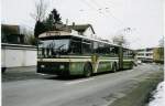 bern Aus dem Archiv: SVB Bern Nr. 43 FBW/R&J Gelenktrolleybus am 1. M�rz 1999 Bern, B�mpliz