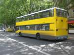 berlin MAN-Doppeldecker auf der Linie M29 nach U-Bahnhof Hermannplatz am U-Bahnhof Uhlandstra�e.