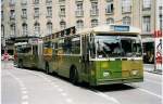 bern Aus dem Archiv: SVB Bern Nr. 38 FBW/R&J Gelenktrolleybus am 12. Juli 1999 Bern, Bahnhof