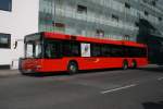 postbus Postbus W356BB (MAN N�353F) am 25.7.2008 abgestellt an der S�dbahnstrasse beim Bahnhof Innsbruck.  