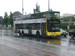 berlin MAN Lion's City DD (Doppelstock auf der Linie M37 nach Staaken Reimerweg am S+U Bahnhof Rathaus Spandau.