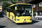 mercedes-benz-o-550-integro Aus Innertal kommend erreicht Integro 69 des Landbus Montafon / mbsBUS den Bahnhof Schruns. 
