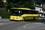 mercedes-benz-o-550-integro Landbus Montafon / mbsBUS Nr. 68 (MB Integro) erreicht am 25.7.2008 den Bahnhof Schruns. 