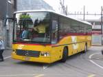 Postauto PU Mattli, Wassen, UR 9'105 (Mercedes-Benz O550 Integro, 2002) am 23.9.2006 am Bahnhof Andermatt. 
