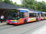 herten-vestische-strasenbahnen-gmbh 03.06.09,MB-CITARO der VESTISCHEN Nr.2144 in Wanne Eickel als Schnellbus SB 27 nach Marl �ber Herten.