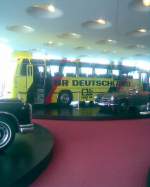 Mercedes-Benz WM Bus von 1974 der BR Deutschland im Mercedes-Benz Museum in Stuttgart