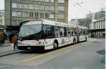 bern Aus dem Archiv: SVB Bern Nr. 249/BE 518'249 Van Hool am 25. November 1999 Bern, Bahnhof (mit Vollwerbung f�r 'Steimle')