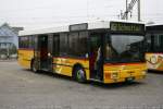 Postauto PU Steiner, Messen, SO 136'226 (MAN/Lauber 13.200HOCL) am 11.10.2006 am Bahnhof Lyss. 