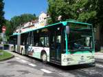 mercedes-benz-o-530-i-citaro Citaro Gelenkbus Nr 100 mit Werbung, am 23/05/09.