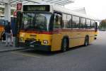 Postauto PU Zurfluh, Pfaffnau, AG 134'854 (Volvo/Hess B10M) am 11.10.2006 am Bahnhof Zofingen.