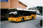 Postauto Aus dem Archiv: Trachsel, Hasle-R�egsau BE 102'735 MAN/Lauber am 14. Juli 1999 Hasle-R�egsau, Bahnhof