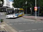geraer-verkehrsbetrieb-gmbh Am 02.06.09 legt sich O 405N� 534 an der Heinrichstr. in die Kurve.