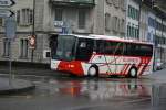 Glarnerland Autobetrieb Sernftal, Engi, Nr. 10 (Neoplan N312�, 2004) am 26.2.2007 in Schwanden als 'Sprinter-Bus' Linthal - Schwanden. Der Bus wurde extra f�r die Anschlusskurse an den Glarner Sprinter gekauft. 