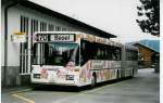 mercedes-benz-o-405--hochflur-stadtversion Aus dem Archiv: AAGL Liestal Nr. 94/BL 6701 Mercedes O 405G am 9. Juli 1998 Liestal, Bahnhof (mit Vollwerbung f�r die 'Basellandschaftliche Kantonalbank')