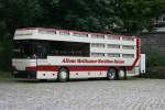 Neoplan Sonstige Diesen als rollendes Hotel umgebauten Neoplan,fand ich auf einem Parkplatz in Quedlinburg.11.06.09.