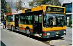 autobus-ag-liestal-aagl Aus dem Archiv: AAGL Liestal Nr. 51/BL 6443 MAN/Ayats am 19. April 1999 Liestal, Bahnhof