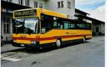 mercedes-benz-o-405--hochflur-stadtversion Aus dem Archiv: AAGL Liestal Nr. 74/BL 7030 Mercedes O 405 am 19. April 1999 Liestal, Bahnhof