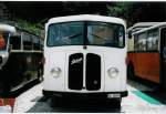 Fribourg Aus dem Archiv: Frei, Arlesheim BL 60'034 Berna/H�hener (ex M+79'509) am 15. August 1998 Schwarzwasserbr�cke, Wohnbus-Treffen