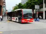 Tessin ARL - Mercedes Citaro Nr.12  TI 135212 unterwegs auf der Linie 459 in der Stadt Lugano am 13.05.2009