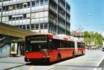 bern Bernmobil, Bern Nr. 3 NAW/Hess Gelenktrolleybus am 3. Mai 2009 Bern, Schanzenstrasse