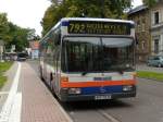 mercedes-benz-o-405-n-niederflur-stadtversion WSF-VV78, ein MB 0405N� steht am 5.06.2009 auf dem Busbahnhof in Wei�enfels.