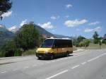 Postauto Iveco A50C 18 VS 241973 von der Regie in Brig