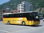 Postauto Neoplan Euroliner N316 VS 243887 beim Parkplatz vor der Postgarage in Brig