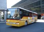 Postauto Setra S315 UL VS 241979 beim Bahnhof in Visp