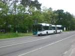 potsdam Volvo V7700 auf der Linie 693 nach Am Stern Johannes-Kepler-Platz nahe vom Bahnhof Rehbr�cke.