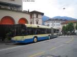 Solaris Urbino Nun ist auch das Tessin nicht mehr frei von Solaris. Die O405G f�r das Maggiatal wurden durch (eher weniger komfortablere) Solaris Urbino 18. Nr. 8 erreichth ier aus dem Maggiatal den Bhf. Locarno.
