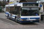Neoplan N 40-Serie Busbetrieb Seetal-Freiamt, LU 15'638 (Neoplan N4016) am 21.3.2007 in Sins, Bahnhof.