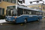 mercedes-benz-o-405--hochflur-stadtversion Schneider, Ermenswil, Nr 11 (SG 39'311, O405) am 24.3.2007 in Wattwil, Bahnhof.