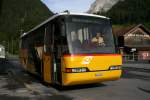 Postauto PU Riederer, St. Margrethenberg, SG 75'114 (Neoplan N314�, 1999) am fr�hen Morgen des 16.5.2007 in V�ttis, Post. 