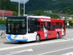 man-niederflurbus-3-generation-lions-city BOGG - MAN Nr.95 SO 158245 unterwegs auf der Linie 505 bei der zufahrt zu den Haltestellen vor dem Bahnhof Olten am 07.06.2009