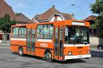 NAW Autobus RBS, Worblaufen Nr. 29/BE  448'229 NAW am 25. Juni 2009 im Einsatz f�r die Busland AG auf dem Sumiswalder Dorfplatz.