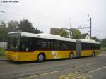 Postauto Nr. 144 (Regie ZH-Unterland/B�lach) am 23.6.09 in der Pause beim Bahnhof B�lach. Bevor  wierder Diskussionen betr. schiefe Bilder los gehen, die Strasse steigt hier leicht an, und das Poschti steht in der Steigung.