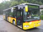 mercedes-benz-o-530-i-citaro Nr. 083 'Bachs' (PU ABSN) am 23.6.09 beim Bahnhof Glattfelden. Jeweils wenn die S5 nach Rafz f�hrt (dies tut sie nur einmal pro Stunde) besteht beim Bahnhof Glattfelden ein Anschluss an das Postauto zum Dorf Glattfelden, dass sich zimelich abseits des Bahnhofs befindet. 5 mal pro Tag, wie hier, f�hrt das Postauto weiter zum Bahnhof Zweidlen.