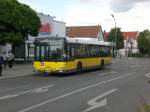 berlin MAN Niederflurbus 2. Generation auf der Linie 371 nach Rudow Liselotte-Berger-Platz am U-Bahnhof Rudow.