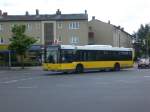 berlin MAN Niederflurbus 2. Generation auf der Linie 271 am U-Bahnhof Rudow.