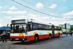 MAN Fremdaufbauten A.T.T. Sighisoara MS 26 ATT MAN/R&J (ex RVBW Wettingen Nr. 117) am 26. Mai 2009 in Sighisoara
