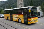 Postauto PU Zerzuben, Visp, Nr 63 (VS 78'070, Setra 313UL) am 13.8.2007 in St. Niklaus, Bahnhof.