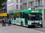 stgallen NAW/Hess 248 auf der'Open-Air Linie'. Bahnhofplatz am 27.06.09